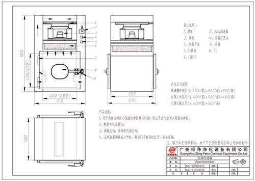 自凈式傳遞窗設(shè)計(jì)方案圖